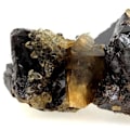 Miniatyrbillede 2 af 4: Sten og mineraler. Calcit + Sphalerit. 1595,0 øre. Elmwood Mine, Carthage, Tennessee, USA.