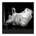 Miniatyrbillede 1 af 3: Sten og mineraler. Bergkrystal kvarts. 312,2 ct. Piz Regina, Grischun, Schweiz.