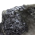 Miniatyrbillede 2 af 2: Sten og mineraler. Galena. 539,5 øre. Eteize, Savas, Ardèche, Frankrig.