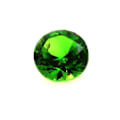 Miniatyrbillede 1 af 2: Sten og mineraler. Demantoid granat. 0,13 øre. Uralbjergene, Rusland.