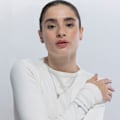 Miniatyrbillede 3 af 4: Armbånd - Luxenter - Uendelighed - Sølv 925 - Mørkeblåt krystal - Rhodiumbelagt Mörkblå