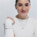 Miniatyrbillede 2 af 4: Armbånd - Luxenter - Uendelighed - Sølv 925 - Mørkeblåt krystal - Rhodiumbelagt Mörkblå