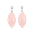Miniatyrbillede 1 af 3: AYOM 925 ARGENT ØRERINGE Rosa