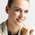 Pikkukuva 3 / 4: Korvakorut - Luxenter - Keltainen - Hopea 925 - Vaaleanpunainen helmia - Rodinipinnoitettu Rosa