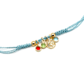 Miniatyrbillede 3 af 4: Armbånd - Luxenter - Balal - Argent 925 - Guldbelagt 18k - Multifarvet cubic zirconia Flerfärgad