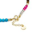 Miniatyrbillede 3 af 4: Armbånd - Luxenter - Lyhakk - Argent 925 - Guld 18K - Multifarvede krystaller Flerfärgad