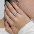 Pikkukuva 4 / 4: Sormus - Iara - Hopea 925 - Zirkonia - Platinakoe - Nainen Vit 56