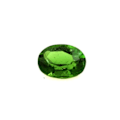 Miniatyrbillede 1 af 2: Sten og mineraler. Tsavorite granat. 0,24 øre. Tsavorite Mine, Gogogogo Kommune, Madagaskar.