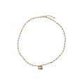 Miniatyrbillede 2 af 4: Collier - Luxenter - Iorz - Argent 925 - Guld 18k - Multifarvet krystal Flerfärgad