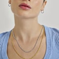 Miniatyrbild 3 av 6: Collier - Luxenter - Desay - Guld 18 karat - Metalllegering - Kvinna