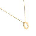 Pikkukuva 2 / 4: Kaulaketju - Luxenter - Ausa - Keltakulta 18K - 60cm - Riipus 24,3x24,8mm Gul