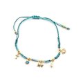 Miniatyrbillede 2 af 4: Armbånd - Luxenter - Rukful - Sølv 925 - Guld 18k - Multifarvede zirkoner Flerfärgad