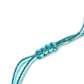 Miniatyrbillede 4 af 4: Armbånd - Luxenter - Rukful - Sølv 925 - Guld 18k - Multifarvede zirkoner Flerfärgad