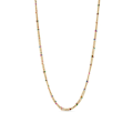 Miniatyrbild 1 av 2: Collier - Luxenter - Yao - Guld 18 karat - Flerfärgad lack - 42 cm + 3 cm förlängning Flerfärgad