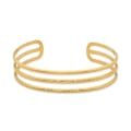 Miniatyrbillede 1 af 4: Armbånd - Luxenter - Waeu - 18 karat guld - Diameter 63 mm - Boho stil gyllene