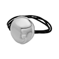 Miniatyrbild 1 av 4: Chouchou - Luxenter - Thofi - Metallisk legering - Rhodiumpläterad yta - 32 mm Silver
