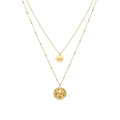 Miniatyrbillede 1 af 4: Collier - Luxenter - Issy - Guld 18 karat - Zirkonia - Justerbar kæde