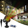Miniatyrbilde 2 av 2: Julebelysning LED-projektor for utendørs landskap, scene, julelampe EU Plug
