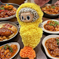 Miniatyrbild 1 av 5: /NN/Lämplig för första/tredje generationen av LABUBU söta kläder, friterade räkbebiskläder (docka ingår ej) Fried Shrimp Dress (Straight)