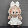 Miniatyrbild 5 av 7: /NC/Labubu Kläder Klänning Labubu Märkeskläder Outfit 17cm Plyschdocka Liten Doft Vind Rem Klänningsset Labubu Kläder #6