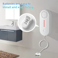 Miniatyrbilde 2 av 3: Vannlekkasjedetektor WiFi, Alarm for lavt vannivå, 100dB høy vannalarm, Vannsensor med fjernstyring Tuya/Smart