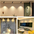 Miniatyrbilde 2 av 2: /NN/Halogenlampe GU10 35W 230V, 380lm Varmhvit 2700K, Dimbar Halogen Spotlampe, for Skapbelysning, Displaybelysning, 6-pakning