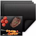 Miniatyrbillede 1 af 2: /Hc/Grillmåtte / Non-Stick Måtte til Grill - 3 stk Sort