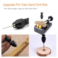 Miniatyrbild 2 av 2: [NT] Handborr med 20 olika bits Svart 0.3-1.6 mm