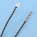 Miniatyrbillede 2 af 2: NTC 10k Ohm Vandtæt Digital Termisk Temperatursensor Probe 1m (YJD)