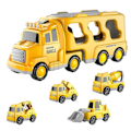 Miniatyrbillede 2 af 5: [NT] Let Musiktransportbil Inertialteknik Lastbil Container Vogn Drenge Børnelegetøj Udsalg