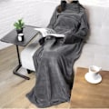 Miniatyrbillede 2 af 2: /Hc/Snug Rug - Oversized Hættetrøje med Hætte - Fleece Grå