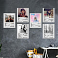 Pikkukuva 4 / 4: 12 kpl Taylor Swift Albumi Juliste Tulosteet Albumikansi Seinätaide Sisustus Lahjat Swiftie TS Faneille Musiikin Ystäville