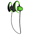 Pikkukuva 1 / 2: /Hc/Uimaluurit Langattomat Bluetooth 5.0 -kuulokkeet IPX8 Vedenpitävät kuulokkeet Urheilukuulokemikrofoni vihreä