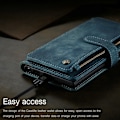 Miniatyrbillede 3 af 5: Caseme c30 floral etui til iPhone 15 grøn grøn green