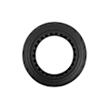 Miniatyrbild 1 av 2: 2-pack 10 tum solida däck kompatibla med Segway Ninebot F & D, Xiaomi Mi 4, Navee V 10x2.125-6.5 svart 10x2.125-6.5 black