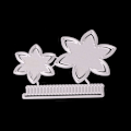 Miniatyrbillede 3 af 5: [NT] Blomsterskæringsmatrice DIY Kulstofstål Form til kortfremstilling Scrapbooking Julegaver DC-1740