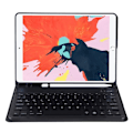 Miniatyrbillede 2 af 2: {NT} Tastaturcover med stativ til iPad 9,7 / iPad Pro 9,7 / iPad Air 2 / Air (2018 & 2017) - Sort