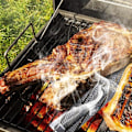 Miniatyrbillede 4 af 5: [NT] BBQ Grill Rustfrit Stål Røgrør Træpille Koldrøgningsboks Grilltilbehør 12 tommer
