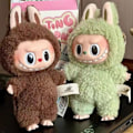 Miniatyrbillede 5 af 7: 1 stk. POP MART LABUBU The Monsters Exciting Macaron Plysdukker Figur Legetøj Blind Boxes (Farve Tilfældig) 1 Single pack