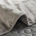 Miniatyrbillede 4 af 5: [NT] Sengeløber og matchende pudebetræk, Vendbare Jacquard Sengeløber Tørklæder Boligindretning Hotel Sengemadras Beskyttelse
