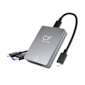 Pikkukuva 2 / 2: 2-in-1 CFexpress Type B SD-kortinlukija CFexpress-lukija USB 3.2 10 Gbps Kaksipaikkainen /A-kaapelilla WELLNGS_ NN