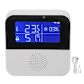 Miniatyrbilde 1 av 3: Smart termometer WIFI nøyaktig 2,9 tommers LCD-skjerm fjernovervåking for Tuya fuktighetsmåler for hjemmet 0.1
