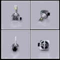 Miniatyrbilde 2 av 2: -D1S D3S LED-frontlykter HID D2S D4S D5S D8S D1R D2R D3R Bilpærer Turbo LED 35000LM CSP-chip 6000K Hvit 90W Plug&Play-WELLNGS D3S D3R/NT/
