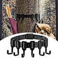 Miniatyrbild 4 av 4: Växelfäste Tjock Rem Båge Hängare Multikrok Tillbehörshållare Bärbar Tjock Rem Båge Hängare Utomhus