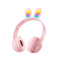 Trådlösa hörlurar Headset ROSA rosa