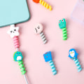 Miniatyrbild 2 av 2: 2 st Spiral USB Laddare Datakabelskydd Laddningstrådsskydd Bear