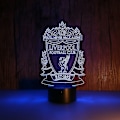 Miniatyrbild 5 av 5: 3D LED-nattlampa Liverpool Football Club Barnrum Nattlampa Anime-lampa