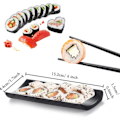 Pikkukuva 3 / 5: [NT] Sushinvalmistussarja, Deluxe Edition DIY Sushi -setti, Sushiriisirullamuotin muodot Haarukka Lastalla DIY-TYÖKALU
