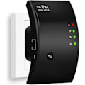 Miniatyrbild 1 av 2: WiFi Repeater, Kraftfull WiFi-förstärkare, 1 Ethernet-port, Täckningsområde upp till 200 kvadratmeter/NC/