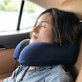 Miniatyrbillede 2 af 2: [NT] U-formet pude Memory Foam Rebound Nakkestøtte til rejser Fly Sove